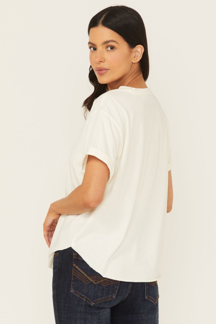 Special Offer Idyllwind Women's Nashvegas Short Sleeve Relaxed Graphic Tee | Ivory