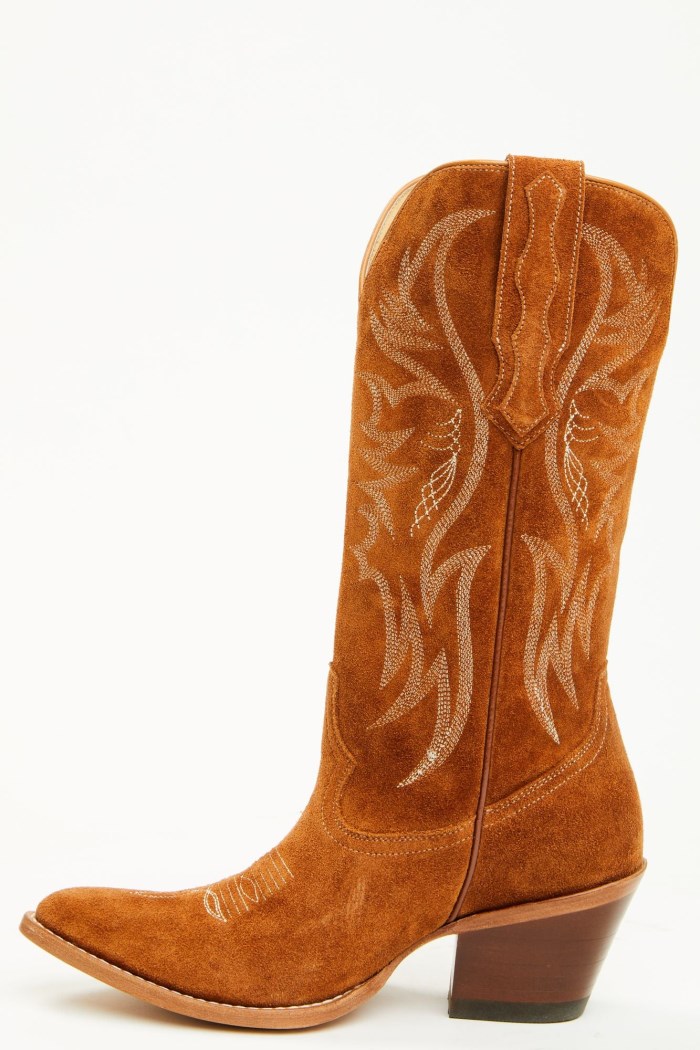 Special Offer Idyllwind Women's Charmed Life Cognac Suede Western Boots - Round Toe | Cognac