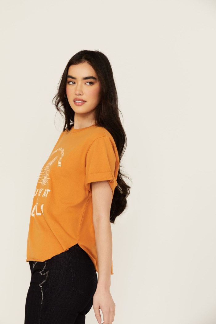 Special Offer Idyllwind Women's You Are Not Tequila Short Sleeve Graphic Tee | Gold