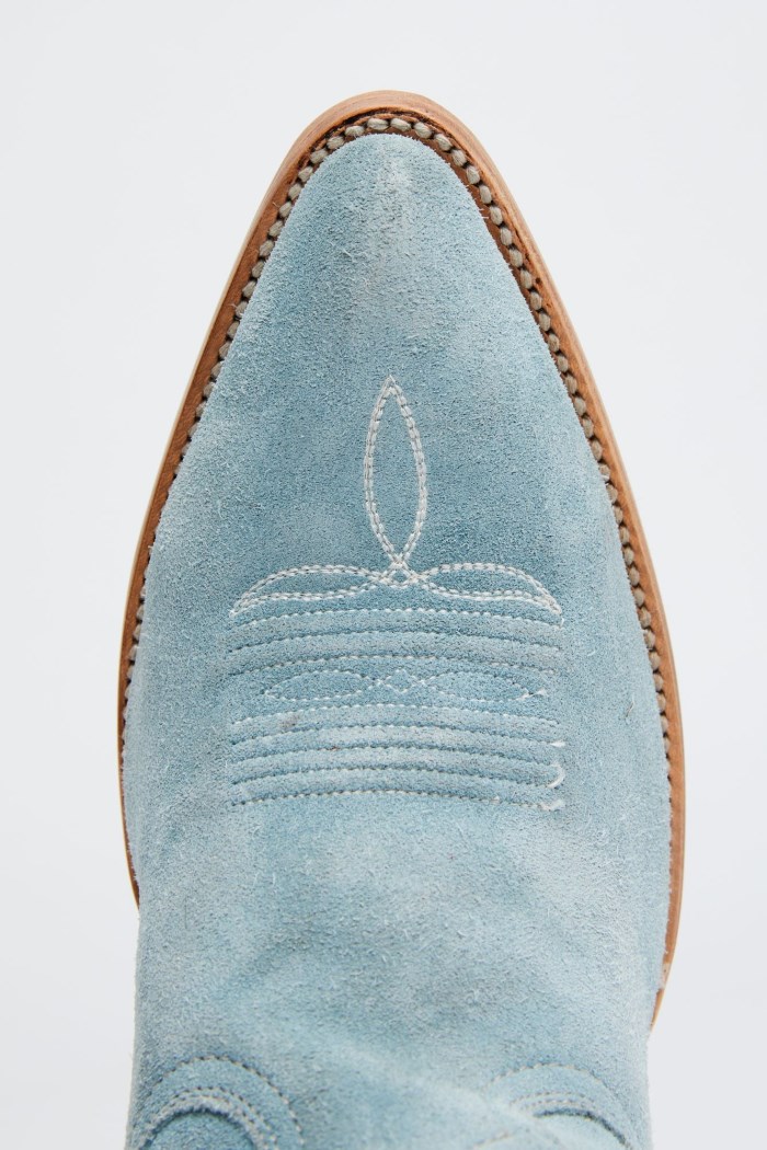 Special Offer Idyllwind Women's Charmed Life Blue Suede Western Boots - Round Toe | Blue