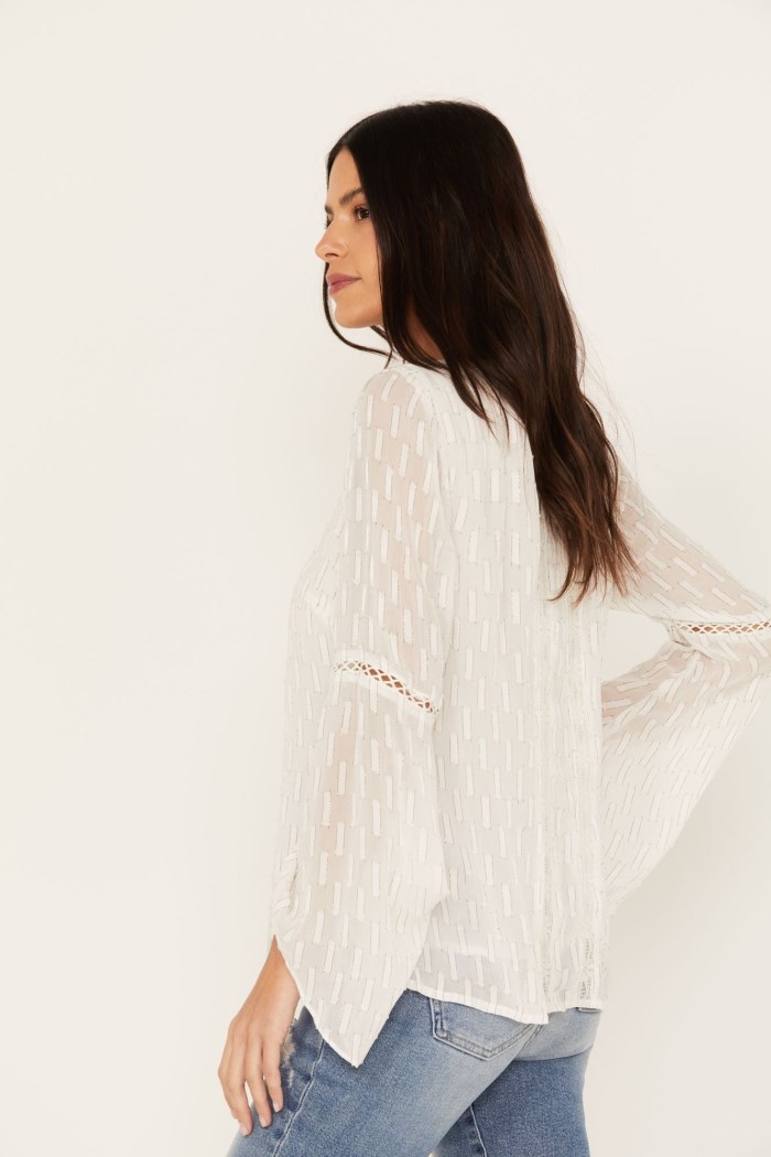 Special Offer Idyllwind Women's Azelea Long Sleeve Top | Ivory