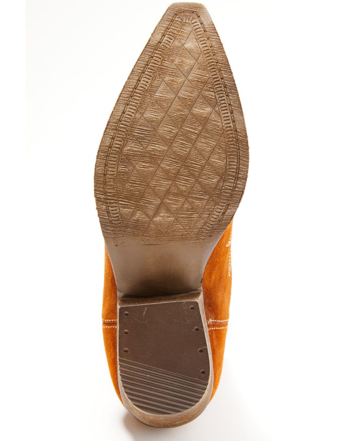 Special Offer Idyllwind Women's Wildfire Suede Western Booties - Snip Toe | Brown