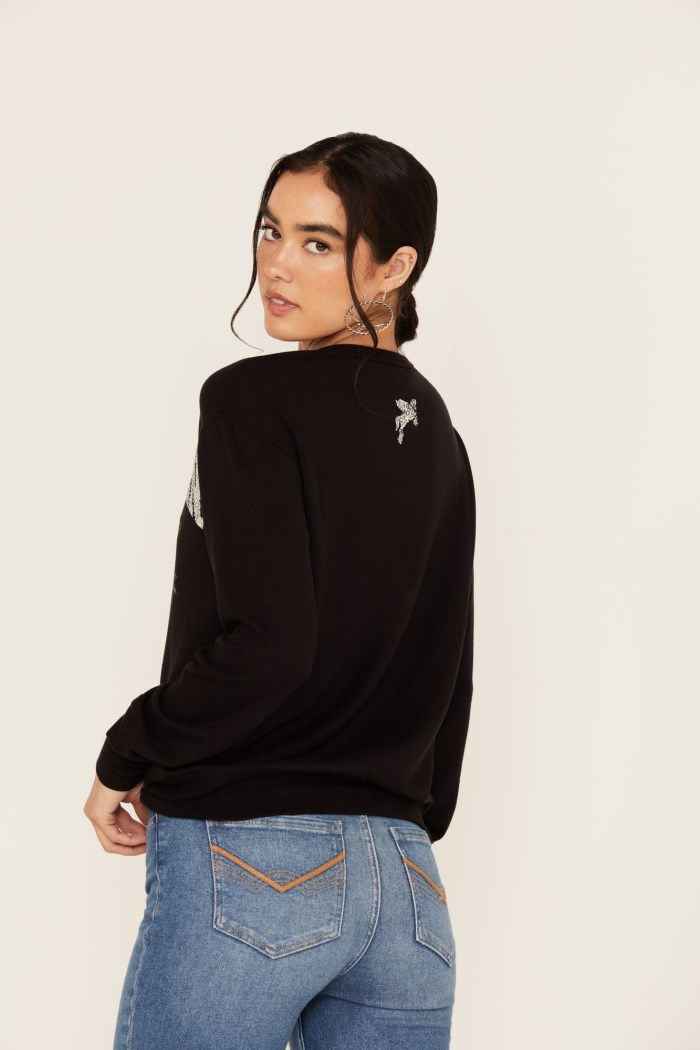 Special Offer Idyllwind Women's Rodeo Queen Pullover Sweatshirt | Black