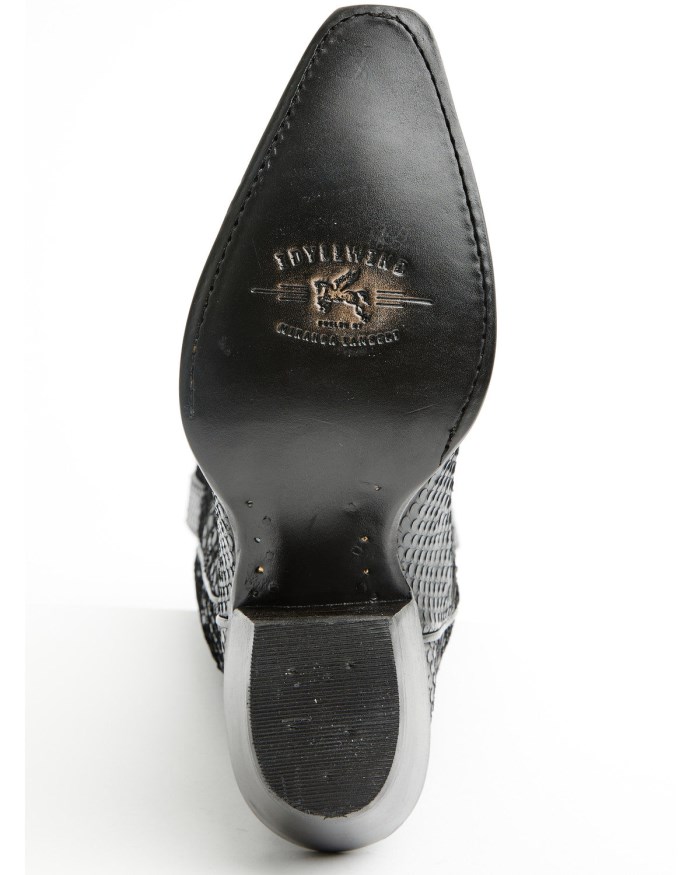 Special Offer Idyllwind Women's Slay Midnight Exotic Python Tall Western Boots - Snip Toe | Blue