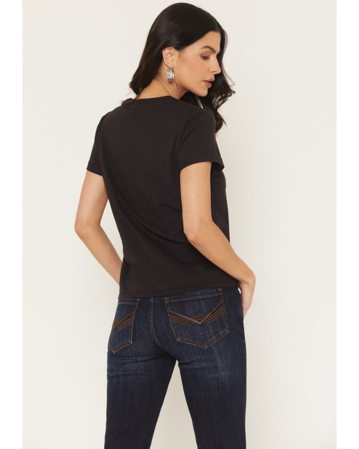 Special Offer Idyllwind Women's Warren Boot Stitch Short Sleeve Tee | Black