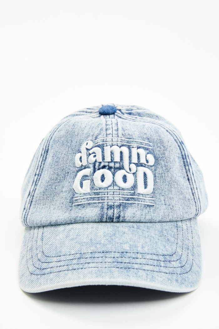 Special Offer Idyllwind Women's Damn Good Denim Baseball Hat | Indigo