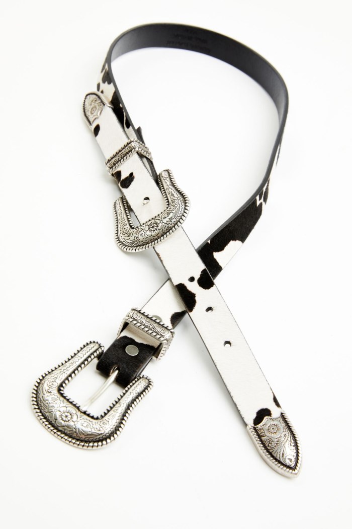 Special Offer Idyllwind Women's Double Down Western Double Buckle Belt | Black