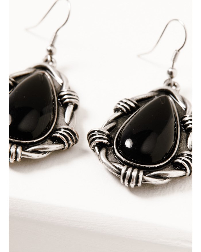 Special Offer Idyllwind Women's Memphis Teardrop Earrings | Black