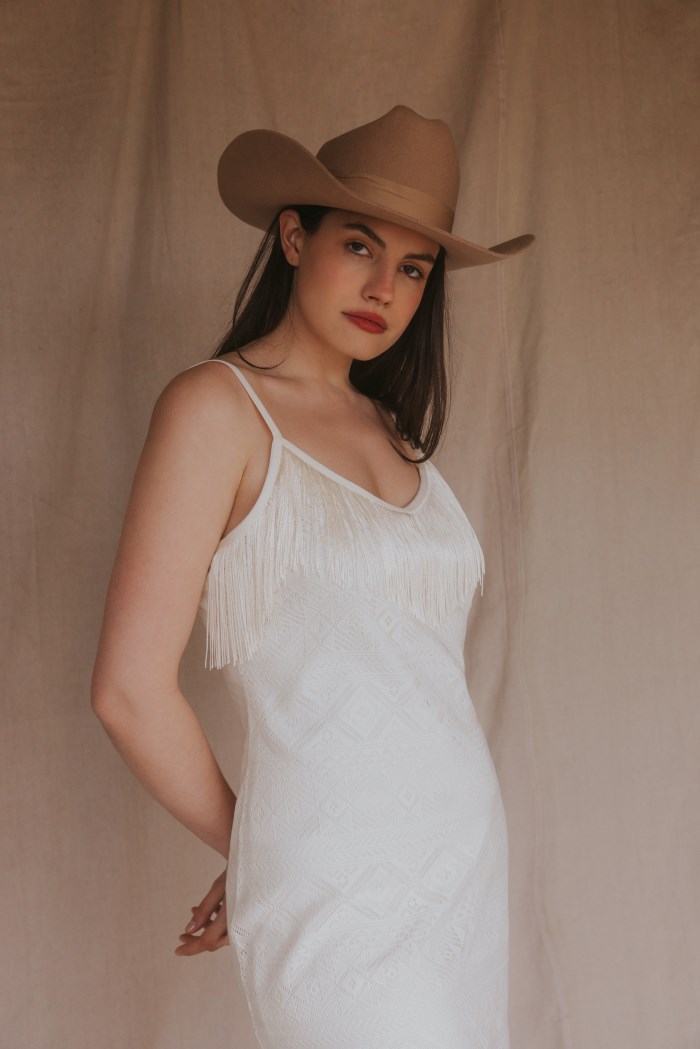 Special Offer Idyllwind Women's Barbie Lace Fringe Mini Dress | Ivory