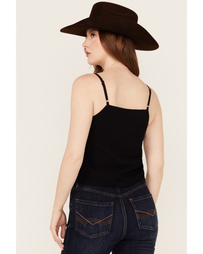 Special Offer Idyllwind Women's Steele Western Embroidered Cami | Black