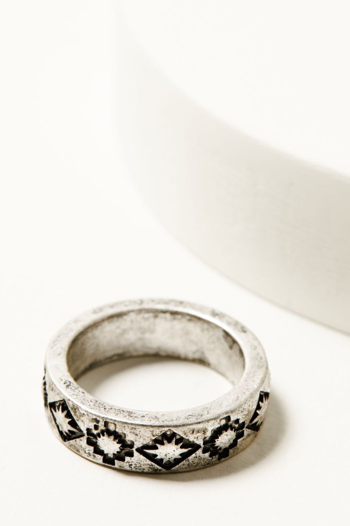 Special Offer Idyllwind Women's Harper Horseshoe Statement Ring Set - 3 Piece | Silver