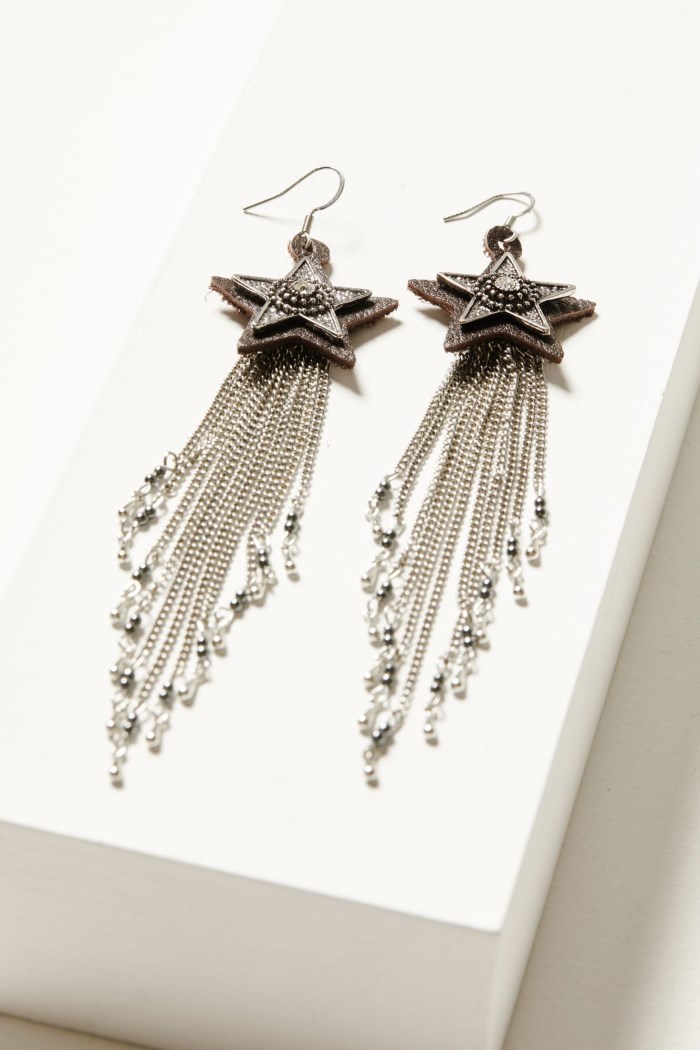 Special Offer Idyllwind Women's Emerson Star Fringe Earrings | Silver