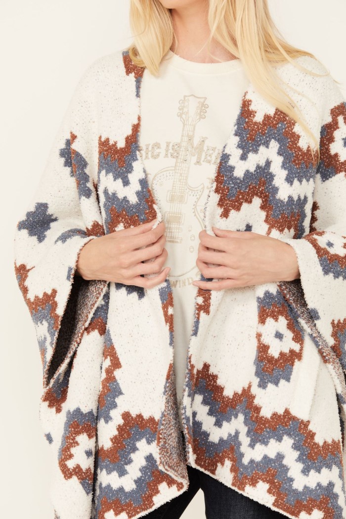 Special Offer Idyllwind Women's Hays Elm Cozy Shawl | Blue