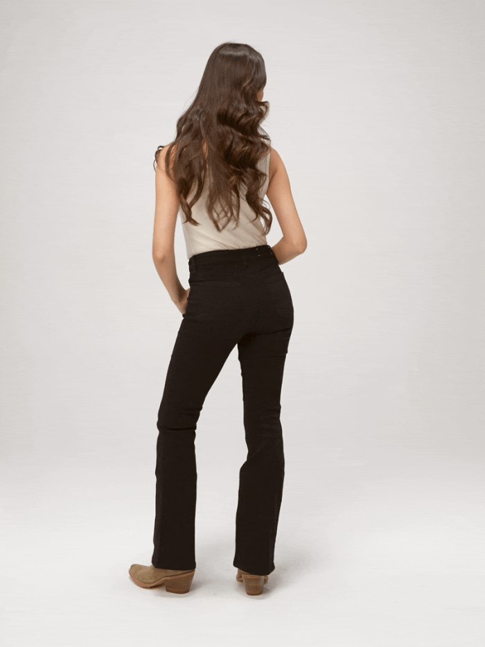 Special Offer Idyllwind Women's Knight Legend High Rise Bootcut Super Stretch Denim Jeans | Black