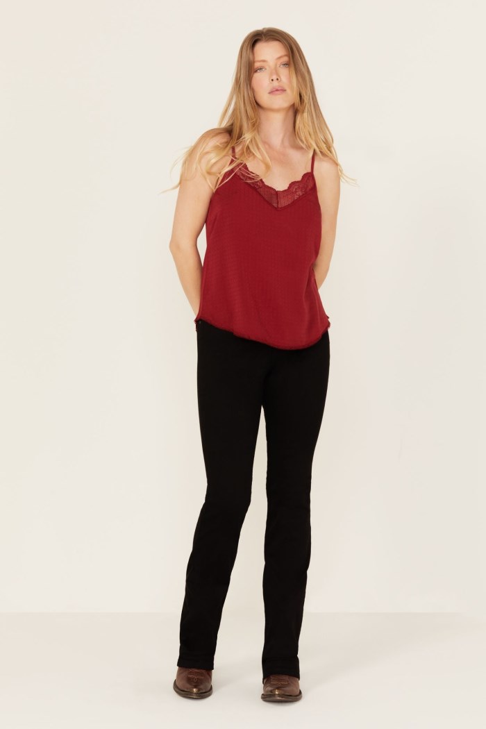 Special Offer Idyllwind Women's Knight Legend High Rise Bootcut Super Stretch Denim Jeans | Black