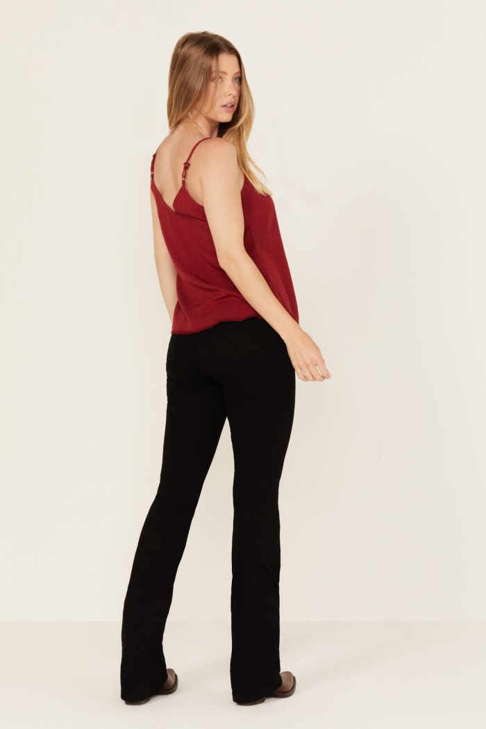 Special Offer Idyllwind Women's Knight Legend High Rise Bootcut Super Stretch Denim Jeans | Black