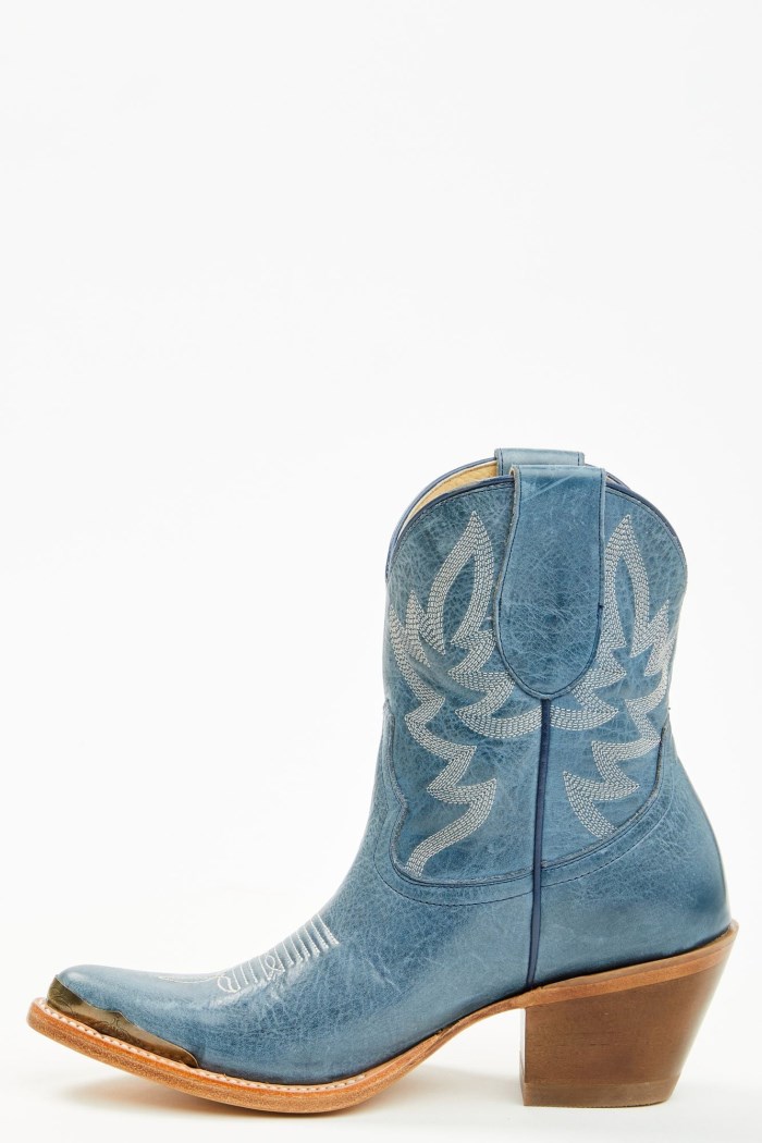 Special Offer Idyllwind Women's Wheels Navy Western Booties - Round Toe | Navy