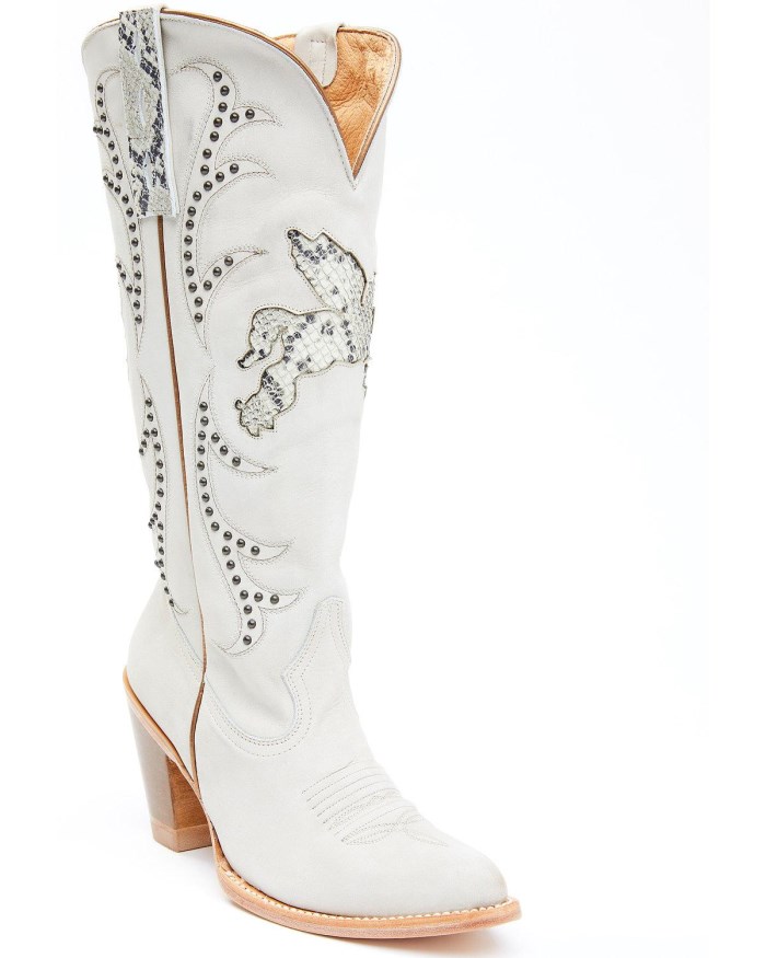 Special Offer Idyllwind Women's Gambler Western Boots - Round Toe | White