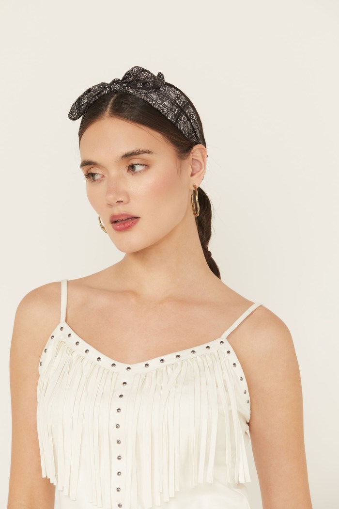 Special Offer Idyllwind Women's Glynda Bandana Print Headband | Black