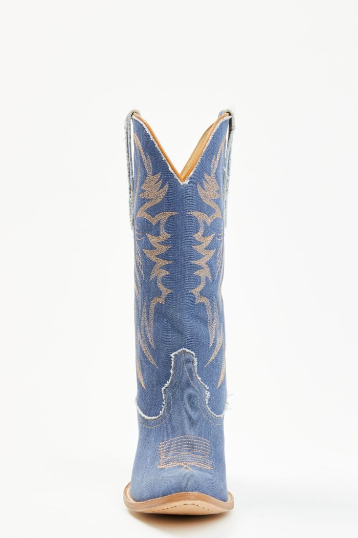 Special Offer Idyllwind Women's Charmed Life Denim Western Boots - Round Toe | Blue