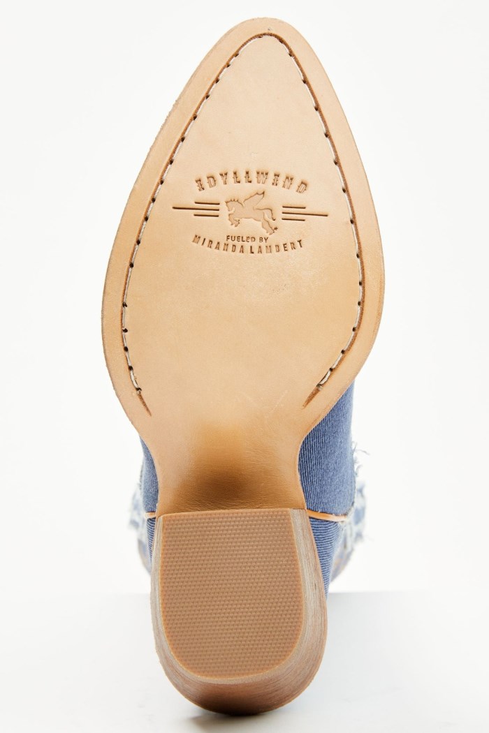 Special Offer Idyllwind Women's Charmed Life Denim Western Boots - Round Toe | Blue