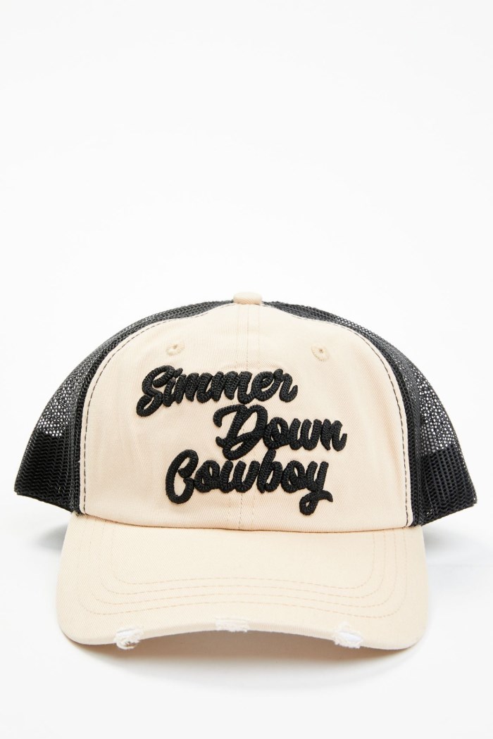 Special Offer Idyllwind Women's Simmer Down Baseball Cap | Cream