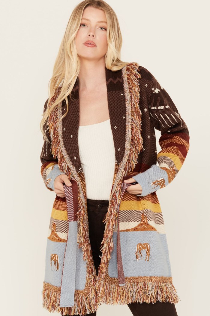 Special Offer Idyllwind Women's Desert Nights Cardigan Sweater | Brown