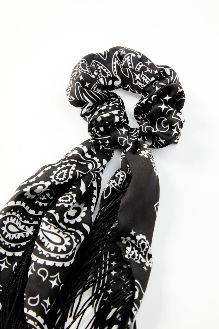 Special Offer Idyllwind Women's Annette Fringe Hair Scrunchies - 2 Pack | Blue