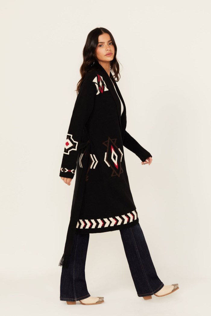 Special Offer Idyllwind Women's Leopole Long Cardigan | Black