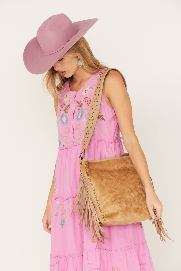 Special Offer Idyllwind Women's Upland Drive Hair-On Handbag | Natural