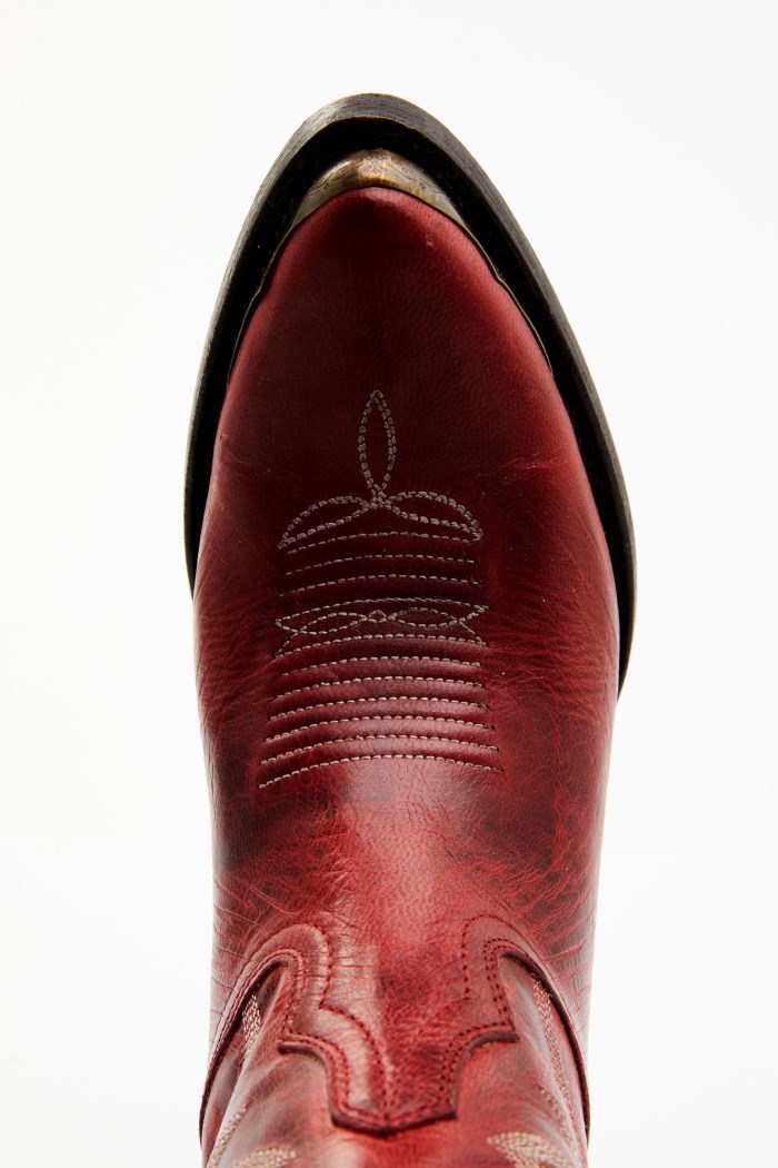 Special Offer Idyllwind Women's Wheels Red Leather Western Booties - Round Toe | Red