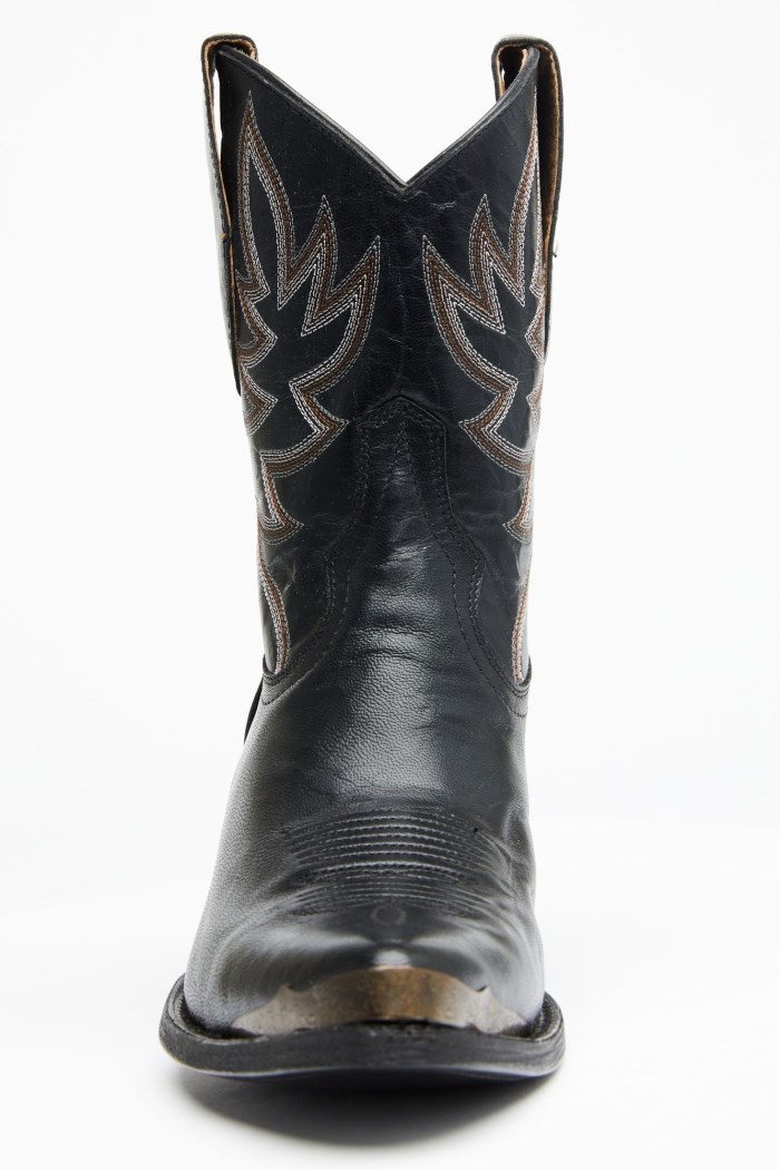 Special Offer Idyllwind Women's Wheels Black Leather Western Booties - Round Toe | Black