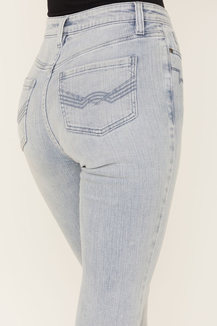 Special Offer Idyllwind Women's Darbi High Risin Western Stitched Flare Jeans | Light Wash