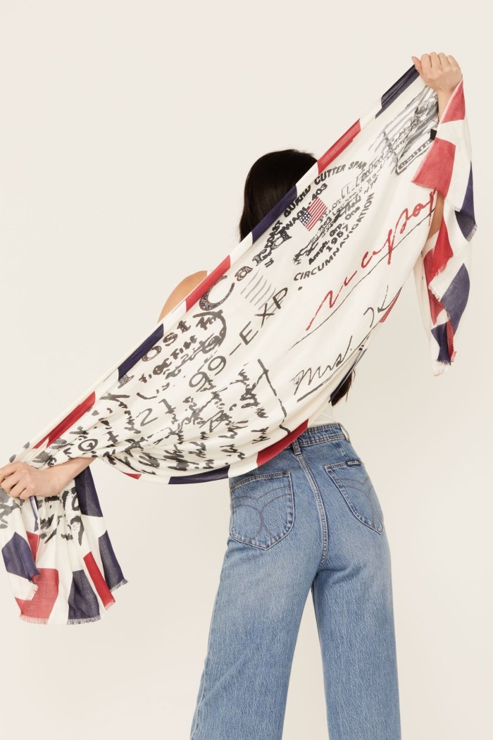 Special Offer Idyllwind Women's Liberty Oversized Scarf | Red