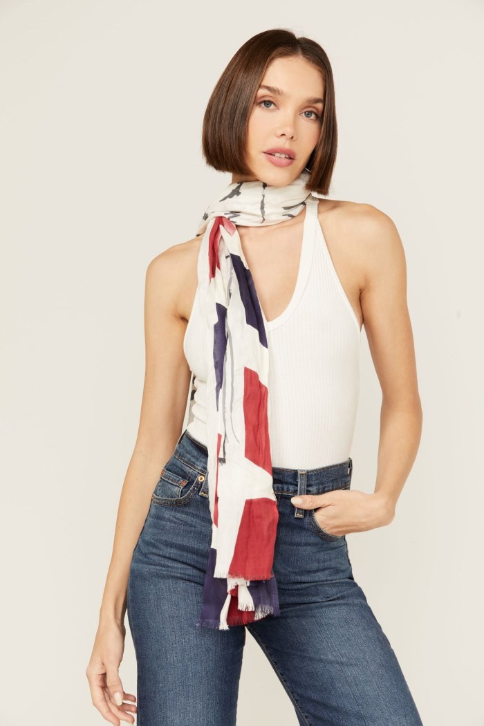 Special Offer Idyllwind Women's Liberty Oversized Scarf | Red