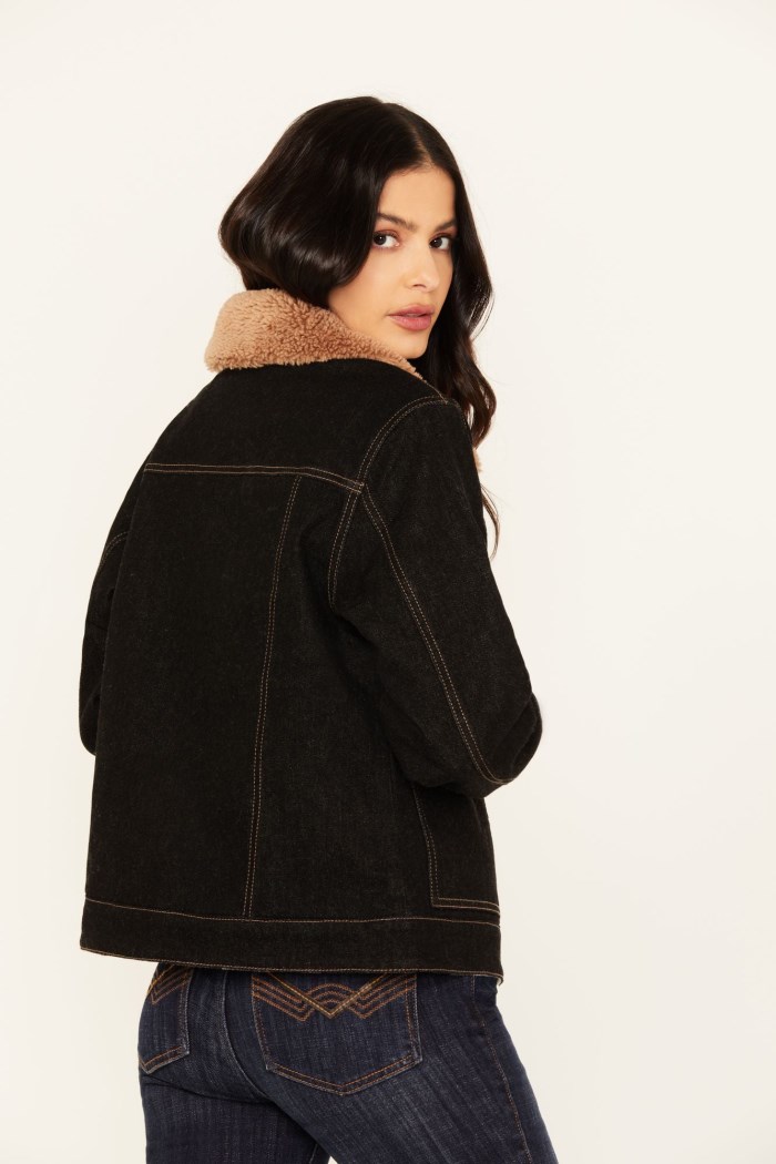 Special Offer Idyllwind Women's Easton Reversible Denim Blanket Jacket | Black