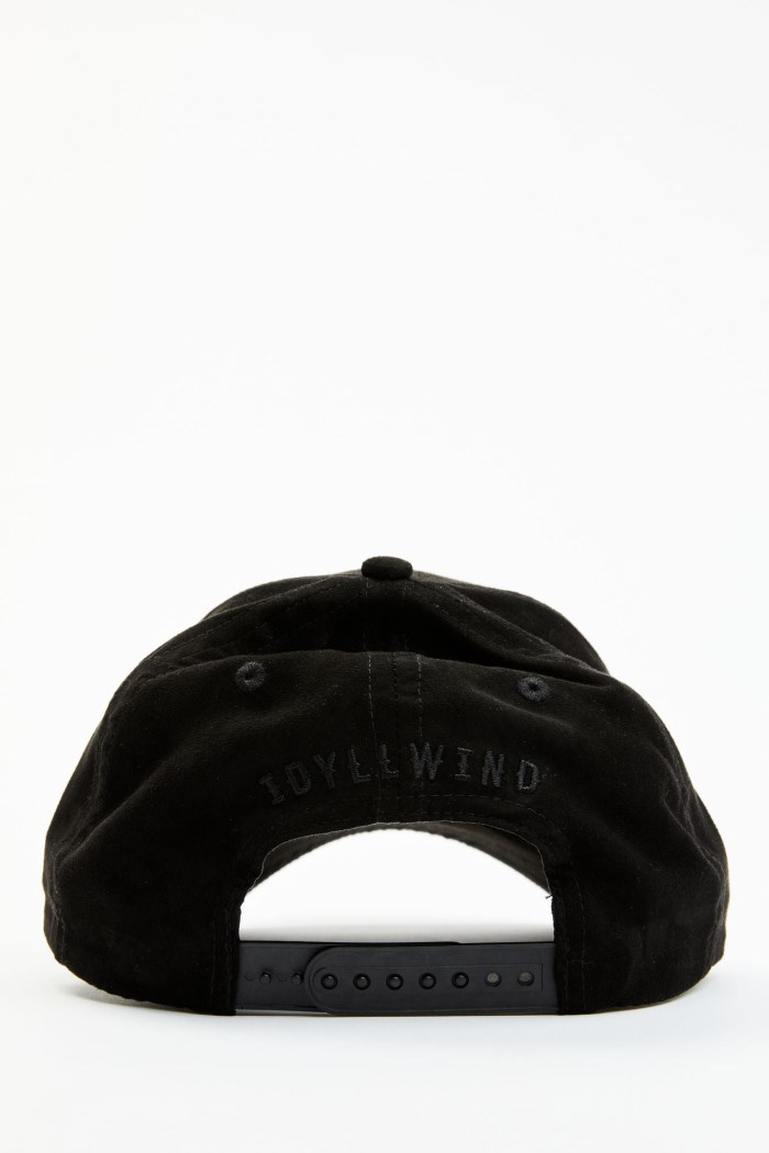 Special Offer Idyllwind Women's Lexington Suede Baseball Hat | Black