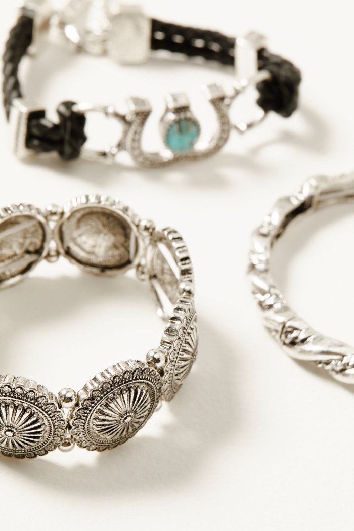 Special Offer Idyllwind Women's Odessa Bracelet Set - 3 Piece | Silver