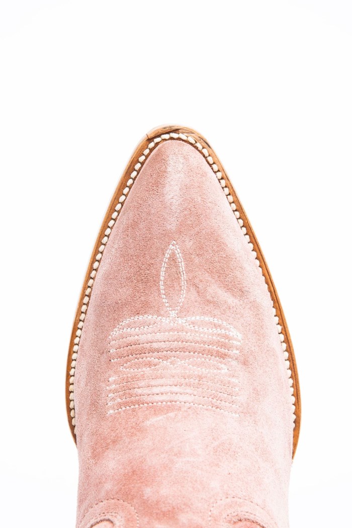 Special Offer Idyllwind Women's Charmed Life Pink Suede Western Boots - Round Toe | Blush