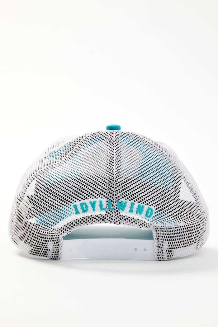 Special Offer Idyllwind Women's Y'all Ain't Right Embroidered Mesh Back Baseball Hat | Turquoise