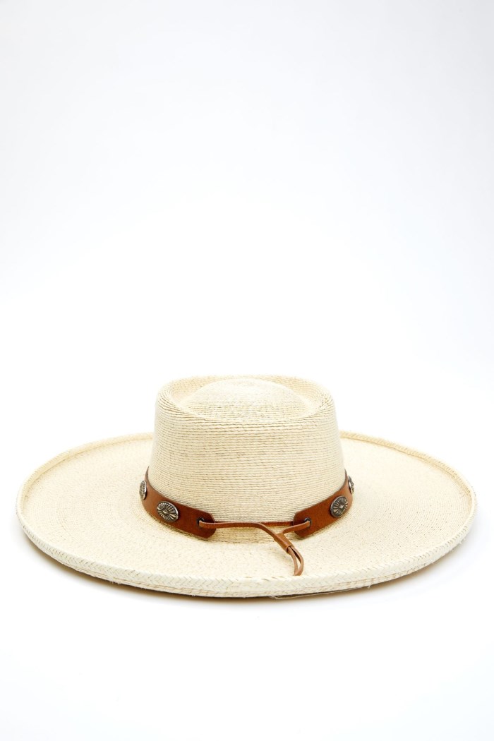 Special Offer Idyllwind Women's Sunset Rider Palm Leaf Straw Western Hat | Cream