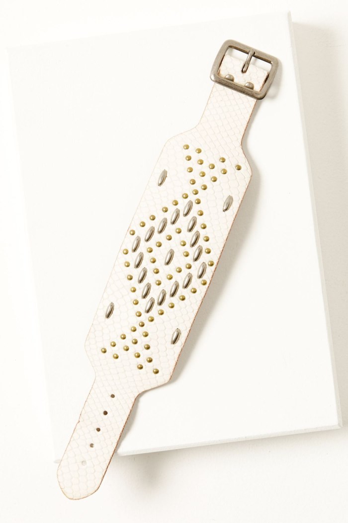 Special Offer Idyllwind Women's Caprice Leather Cuff | Ivory