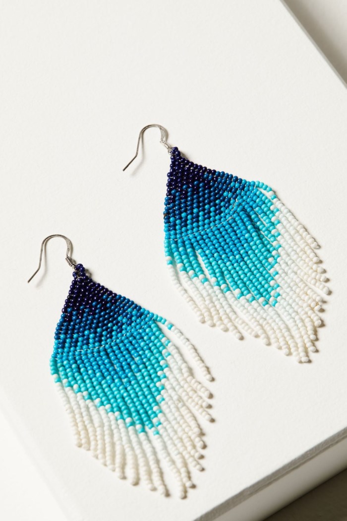 Special Offer Idyllwind Women's Pacifica Beaded Fringe Earrings | Silver