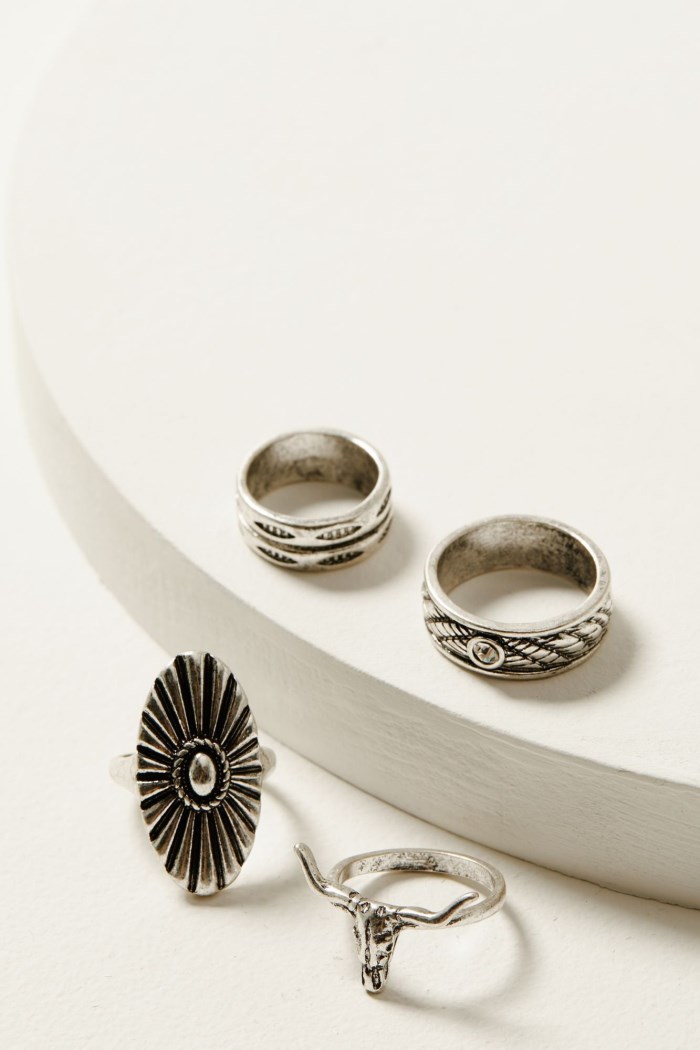 Special Offer Idyllwind Women's Catalina 5-piece Ring Set | Silver