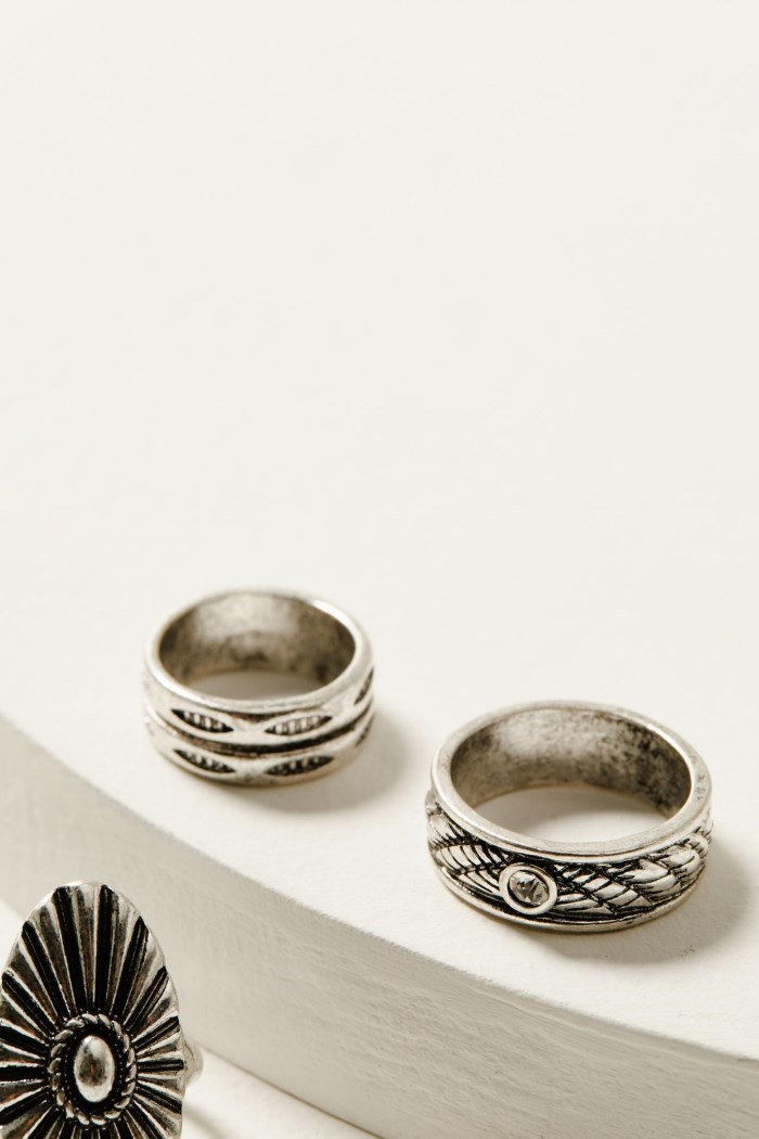 Special Offer Idyllwind Women's Catalina 5-piece Ring Set | Silver