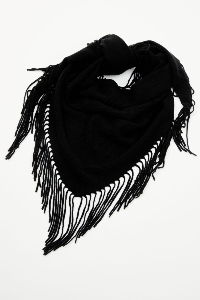 Special Offer Idyllwind Women's Vera Fringe Knit Scarf | Black