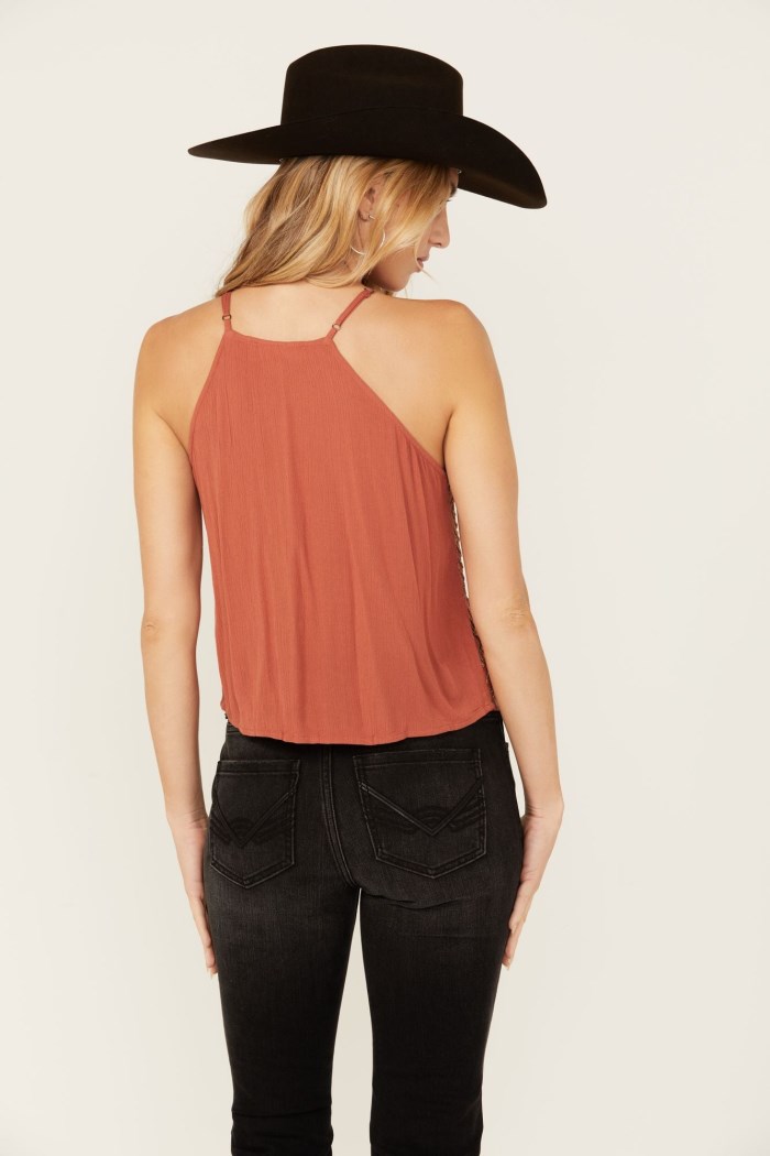 Special Offer Idyllwind Women's Alpine Super Embellished Tank | Pecan