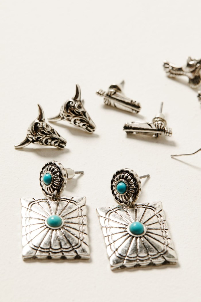 Special Offer Idyllwind Women's Avondale Earring Set - 5 Piece | Silver