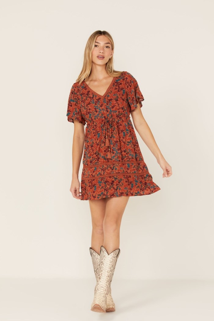 Special Offer Idyllwind Women's Blossom Court Dress | Pecan