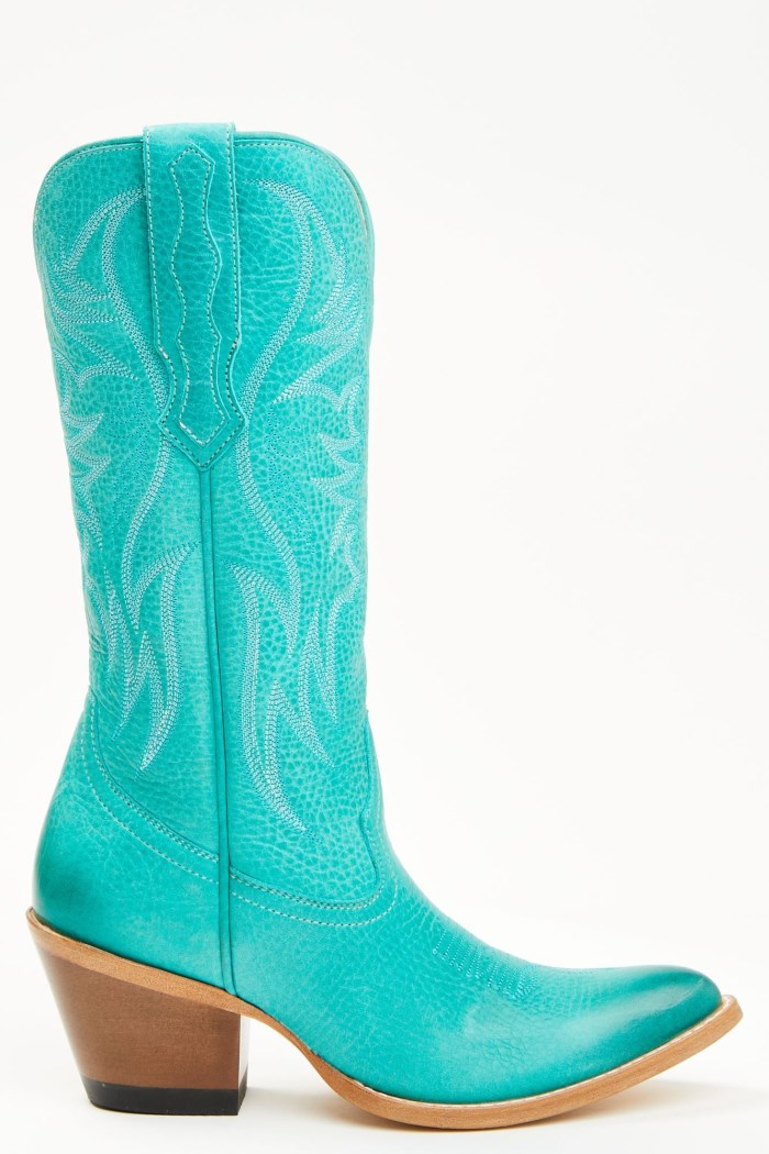 Special Offer Idyllwind Women's Charmed Life Turquoise Leather Western Boots - Round Toe | Turquoise